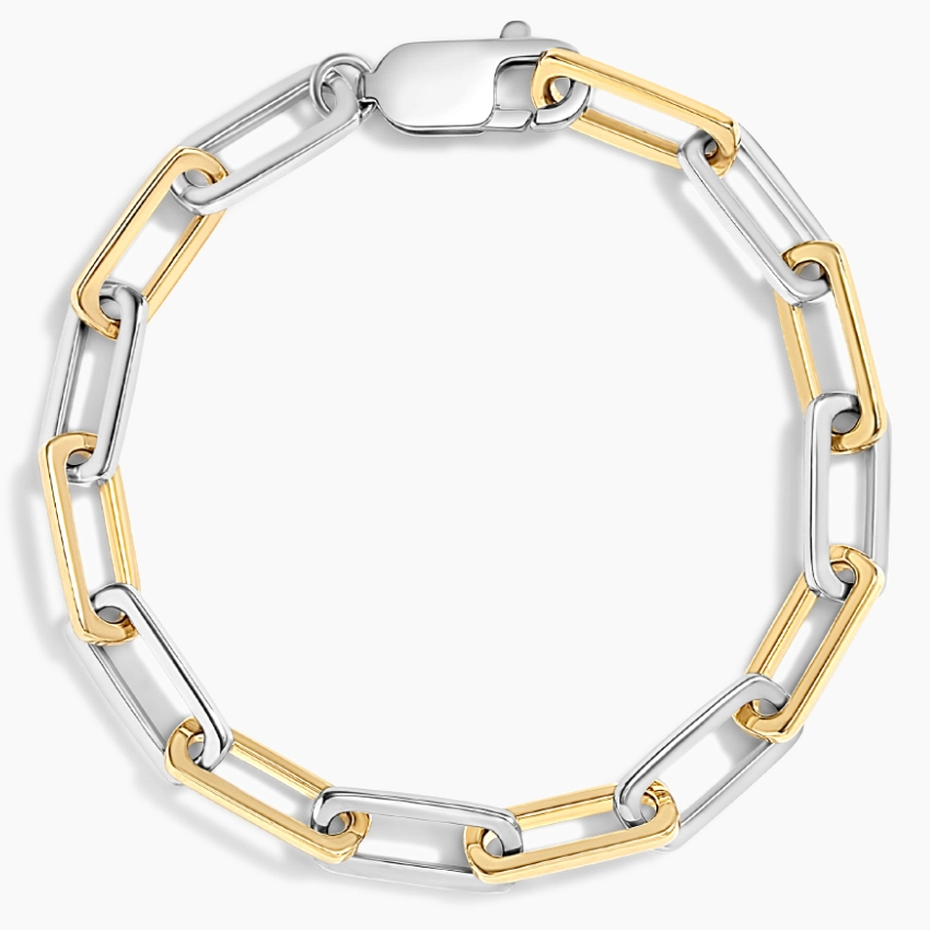 Vòng Tay Xích Kẹp Giấy Kim Loại Hỗn Hợp Devon 1