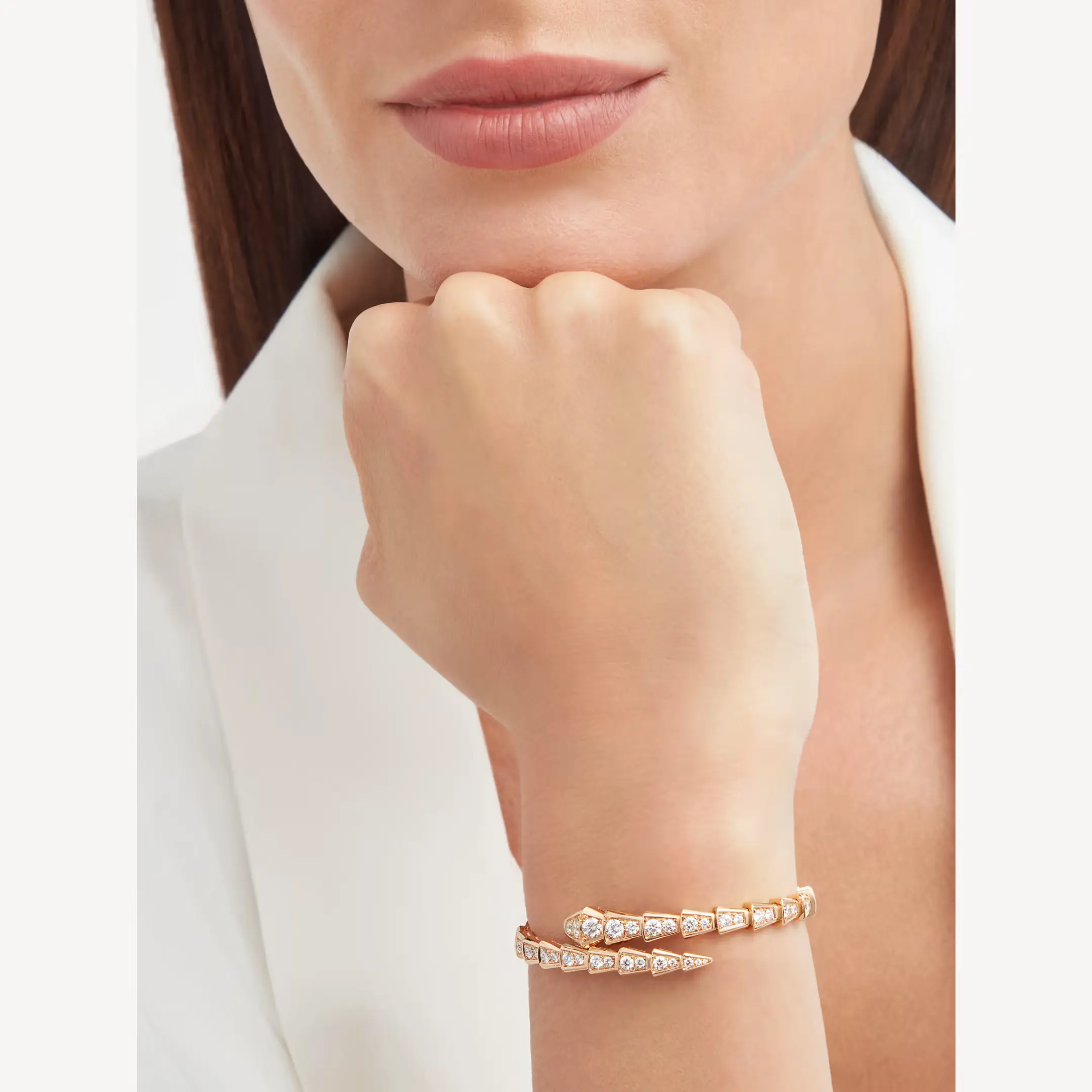 Lắc tay Rắn, 66 Kim Cương - BVL -  J2310744 2