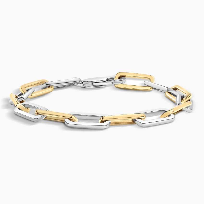 Vòng Tay Xích Kẹp Giấy Kim Loại Hỗn Hợp Devon 0