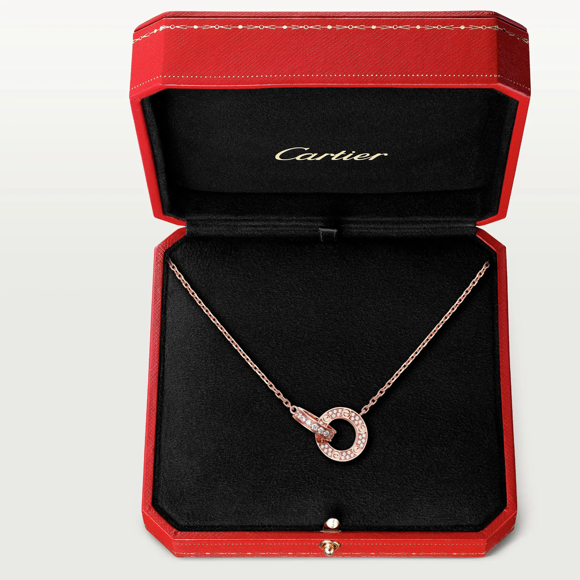 Dây Chuyền Tình Yêu, 48 Kim Cương – Cartier - DC02 4