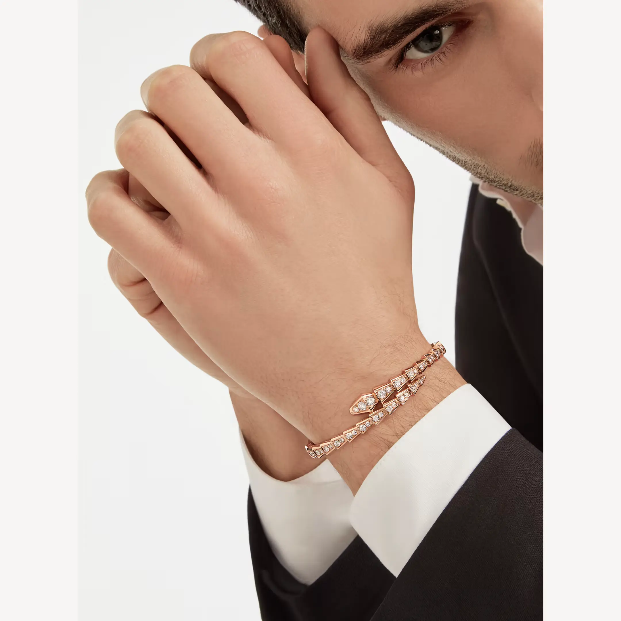 Lắc tay Rắn, 66 Kim Cương - BVL -  J2310744 3