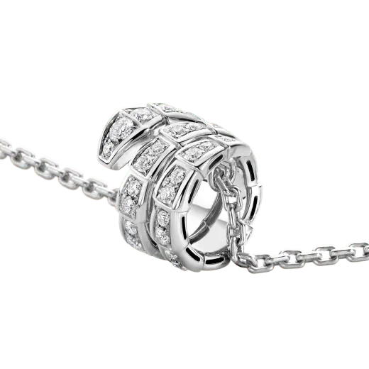 Dây chuyền BVLGARI Rắn Đính Full Kim Cương Tự Nhiên 2
