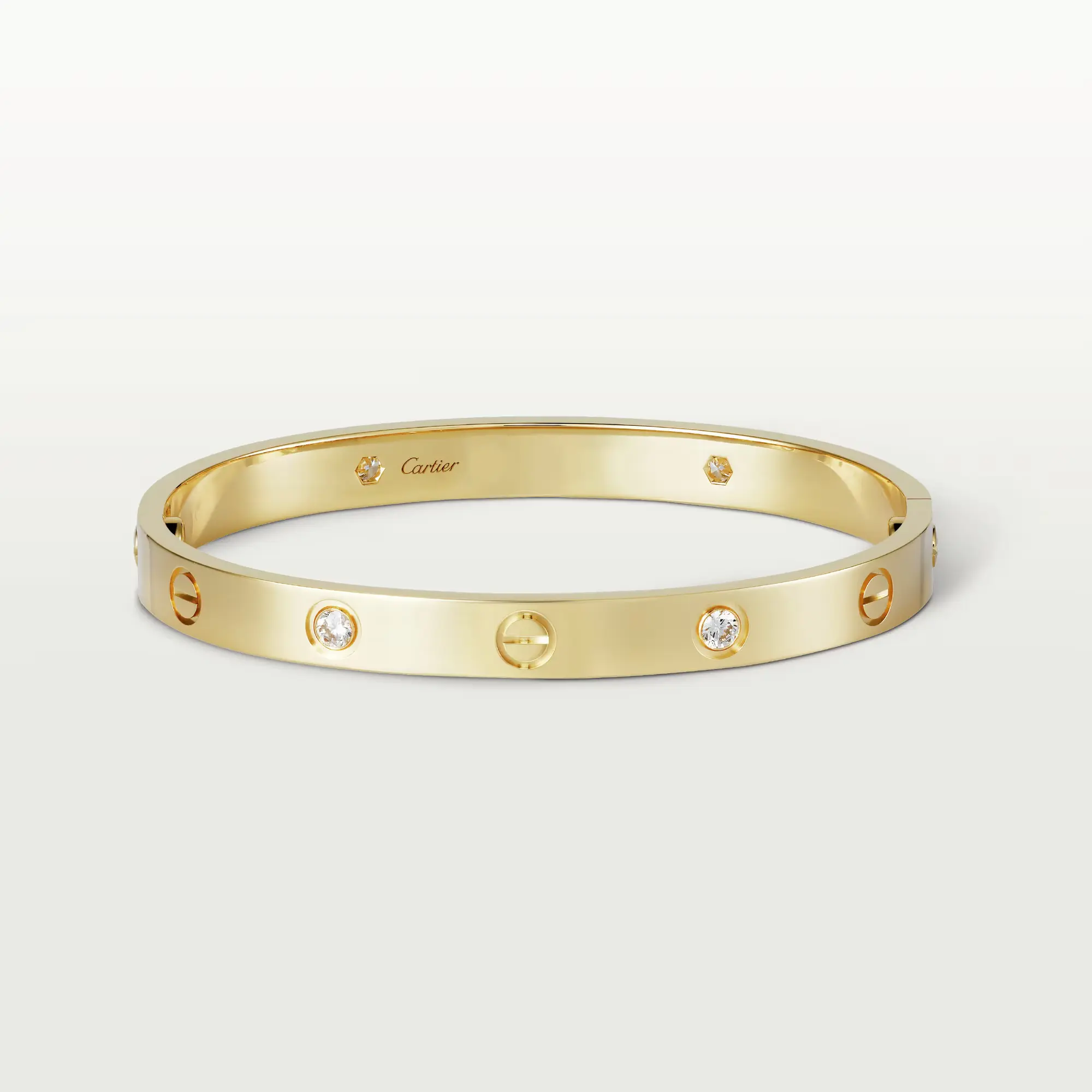 Lắc tay Tình yêu Nam, 4 Kim Cương - Cartier - J2310992 0
