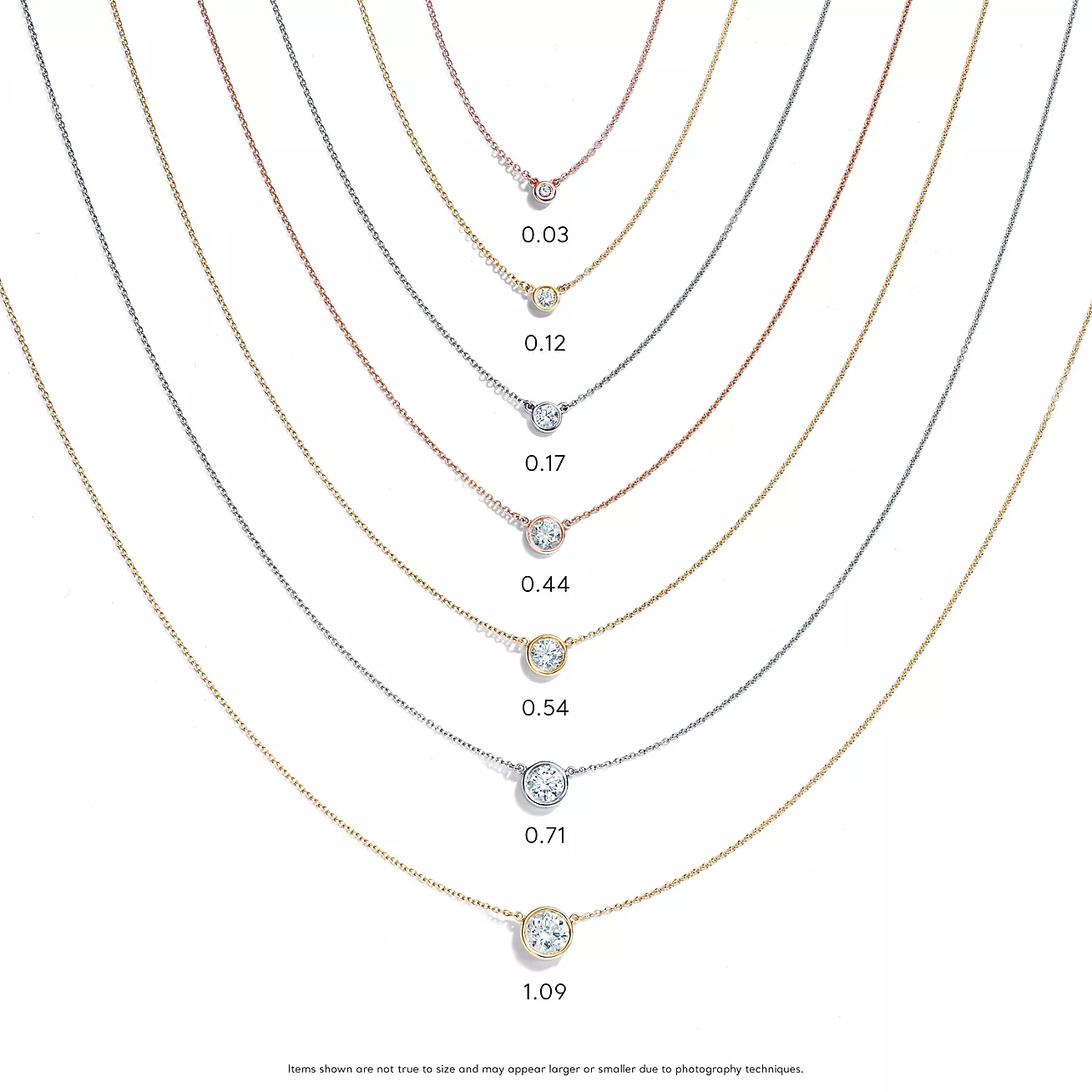  Dây chuyền kim cương đơn Diamonds by the Yard® - Tiffany 2