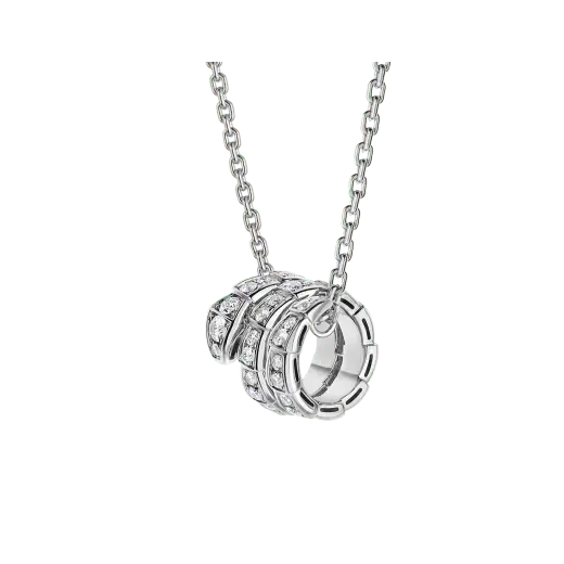 Dây chuyền BVLGARI Rắn Đính Full Kim Cương Tự Nhiên 0