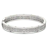 Lắc tay BVLGARI B.ZERO1 Đính Kim Cương Tự Nhiên 1