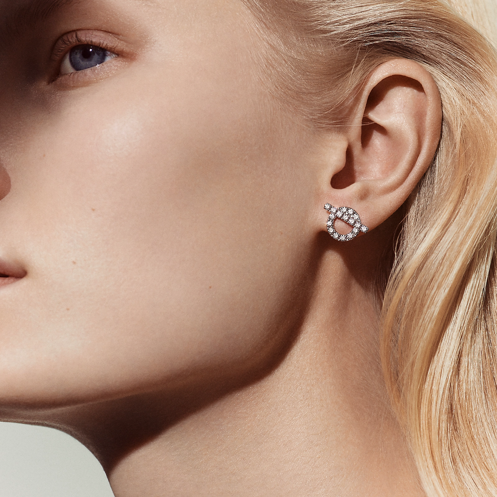 Khuyên tai Finesse - Hermes - J2315336 1