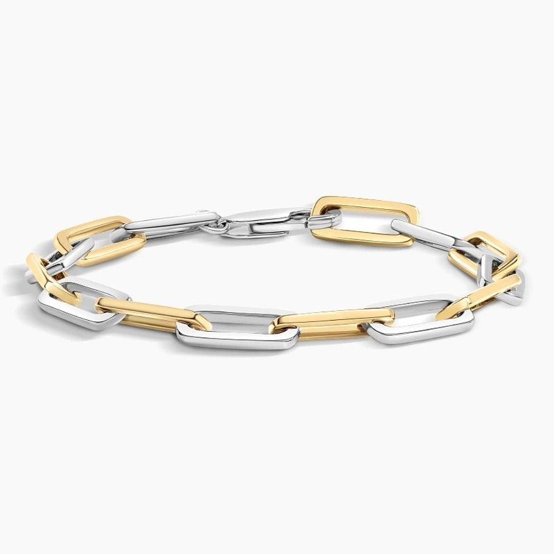 Vòng Tay Xích Kẹp Giấy Kim Loại Hỗn Hợp Devon