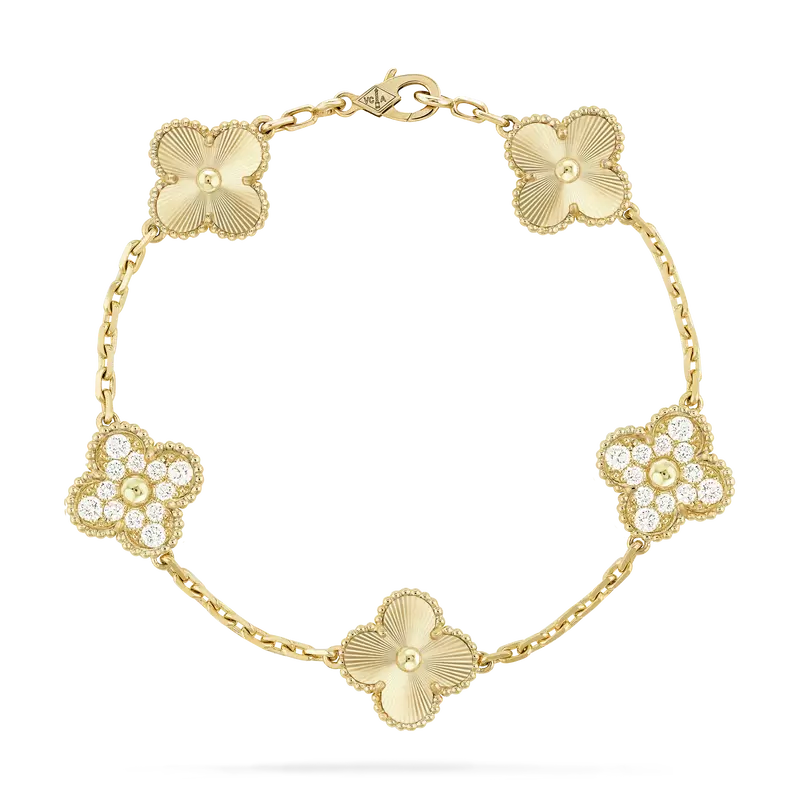 Lắc tay Van 5 hoa - Van Cleef & Arpels - J2317278
