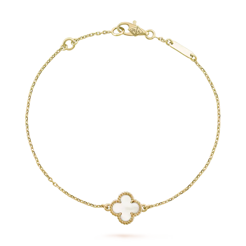 Lắc tay Van Trắng - Van Cleef & Arpels - J2316004